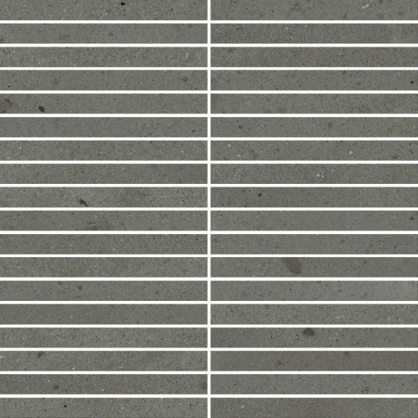 Керамогранит  / Италон / Italon / Avantgarde / Авангард/ Мозаика Блэк Стрип 30х30 / Black Mosaico Strip 30х30
